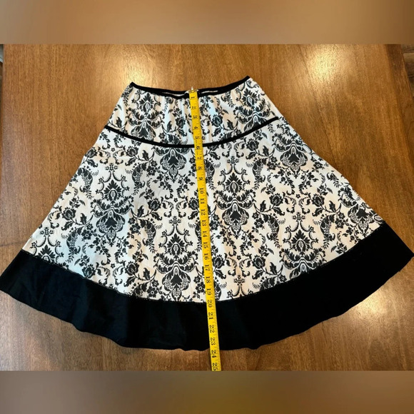 Vintage JKLA California A-Line Skirt Elastic Waist w/Side zipper - Picture 2 of 14